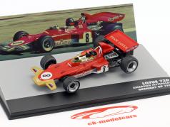 Emerson Fittipaldi Lotus 72D #8 ドイツ GP フォーミュラ 1 1971 1:43 Altaya