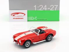 Shelby Cobra SC 427 year 1965 red / white 1:24 Welly