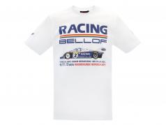 Stefan Bellof Porsche 956K T-Shirt colo recorde 6:11.13 min Nürburgring 1983 branco