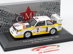 Audi Quattro Sport E2 #2 4e Rallye Monte Carlo 1986 Röhrl, Geistdörfer 1:43 CMR