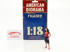 Hanging Out 2 Rosa figur 1:18 American Diorama