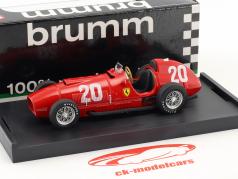 Alberto Ascari Ferrari 375 #20 スイス GP 式 1 1951 1:43 Brumm