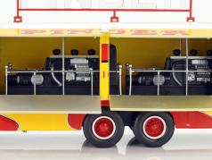 Bernard 28 eléctrico camión Pinder circo año de construcción 1951 amarillo / rojo 1:43 Direkt Collections