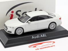 Audi A8L blanc 1:43 iScale