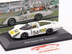 Porsche 907 LH #54 Победитель 24h Daytona 1968 1:43 Spark