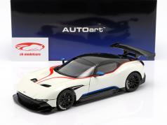 Aston Martin Vulcan year 2015 stratus white 1:18 AUTOart
