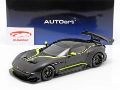 Aston Martin Vulcan 築 2015 マット 黒 / ライム グリーン 1:18 AUTOart