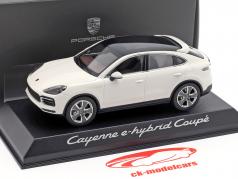 Porsche Cayenne e-hybrid Coupe año de construcción 2019 blanco 1:43 Norev