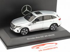 Mercedes-Benz EQC 4Matic (N293) Год постройки 2019 хайтек серебро 1:43 Spark
