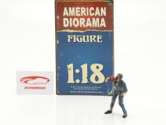 Zombie monteur III figuur 1:18 American Diorama