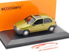 Ford Fiesta 築 1995 ゴールド メタリック 1:43 Minichamps