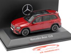 Mercedes-Benz GLB (X247) Год постройки 2019 designo Патагония красный bright 1:43 Spark