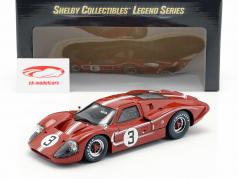 Ford GT40 MK IV #3 24h LeMans 1967 Andretti, Bianchi 1:18 ShelbyCollectibles