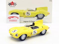 Jaguar D-Type #5 4e 24h LeMans 1956 Swaters, Rousselle 1:18 CMR