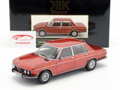 BMW 3.0S E3 serie 2 Bouwjaar 1971 bruin metalen 1:18 KK-Scale