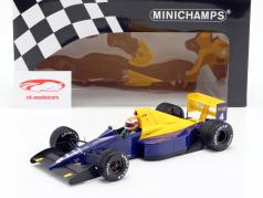 Johnny Herbert Tyrrell 018 #4 belga GP formula 1 1989 1:18 Minichamps