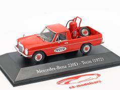 Mercedes-Benz 220D Pick-Up Tecin anno di costruzione 1972 rosso 1:43 Altaya