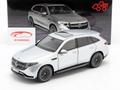 Mercedes-Benz EQC 4matic (N293) año de construcción 2019 hightech plata 1:18 NZG