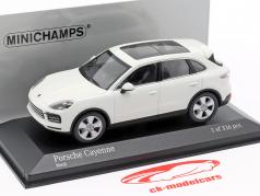 Porsche Cayenne année de construction 2017 blanc 1:43 Minichamps