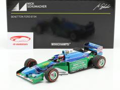 Mick Schumacher Benetton B194 #5 Demo Run GP Spa Formel 1 2017 1:18 Minichamps