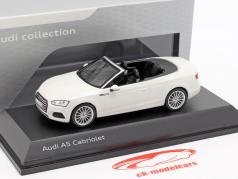 Audi A5 cabriolé año de construcción 2017 tofana blanco 1:43 Spark