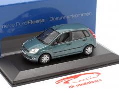 Ford Fiesta Anno 2002 verde 1:43 Minichamps