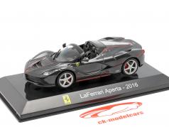 Ferrari LaFerrari Aperta Baujahr 2016 schwarz 1:43 Altaya