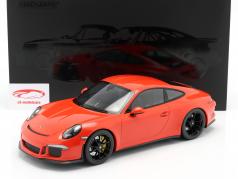 Porsche 911 (991) R Baujahr 2016 lava orange 1:12 Minichamps