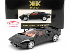 Ferrari 288 GTO Année de construction 1984 noir 1:18 KK-Scale
