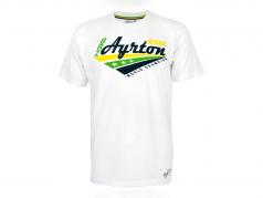 Ayrton Senna T-Shirt World Champion белый
