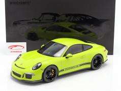 Porsche 911 (991) R Baujahr 2016 lichtgrün 1:12 Minichamps
