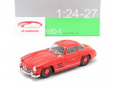 Mercedes-Benz 300 SL rosso 1:24 Welly