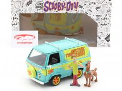 ヴァン Mystery Machine と キャラクター Shaggy & Scooby-Doo 1:24 Jada Toys