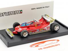 Jody Scheckter Ferrari 312 T4 #11 Campeão do Mundo GP Monaco Formula 1 1979 1:43 Brumm