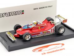J. Scheckter Ferrari 312 T4 #11 世界冠军 GP 意大利 公式 1 1979 1:43 Brumm