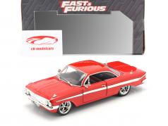 Dom's Chevrolet Impala Fast and Furious 8 2017 rouge 1:24 Jada Toys