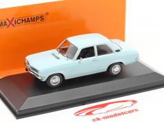 Opel Ascona A 建设年份 1970 光 蓝色 1:43 Minichamps