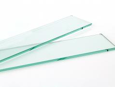 2 Ergänzungs-Glasfachböden für Holz-Vitrine Maxi SAFE