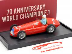 G. Farina Alfa Romeo 158 #2 世界チャンピオン イギリス GP F1 1950 1:43 Brumm