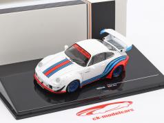 Porsche 911 (993) RWB Rauh-Welt Martini 白色 1:43 Ixo