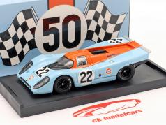 #22 Golfo Porsche 917 K Hailwood, Hobbs 24h Le Mans 1970 1:43 Brumm