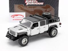 Jeep Gladiator år 2020 Fast &amp; Furious 9 (2021) sølv 1:24 Jada Toys