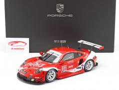 Porsche 911 RSR #911 Coca Cola IMSA campione 2019 Petit LeMans 1:18 Spark