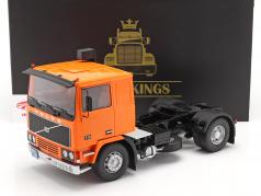 Volvo F10 Camion Deutrans Anno di costruzione 1977 arancia / nero 1:18 Road Kings