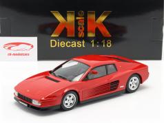 Ferrari Testarossa Monospecchio Byggeår 1984 rød 1:18 KK-Scale