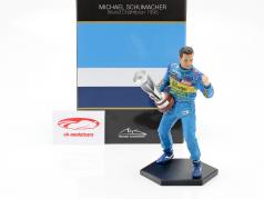 Michael Schumacher figuur formule 1 Wereldkampioen 1995 1:10 MBA