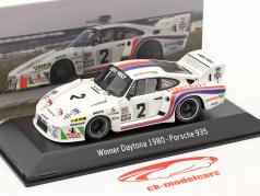 Porsche 935 #2 Gagnant 24h Daytona 1980 Joest, Stommelen, Merl 1:43 Spark