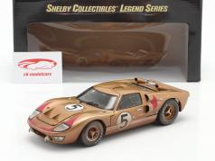 Ford GT40 MK II #5 3 ° 24h LeMans 1966 Dirty Version 1:18 ShelbyCollectibles
