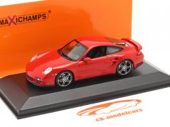 Porsche 911 (997) Turbo Année de construction 2006 rouge 1:43 Minichamps