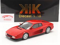 Ferrari Testarossa year 1986 red 1:18 KK-Scale